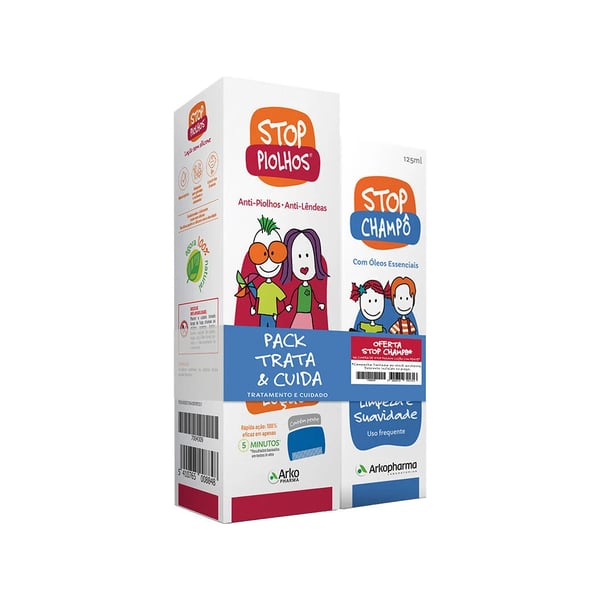 Stop Piolhos Pack Trata&Cuida Loc100+Ch