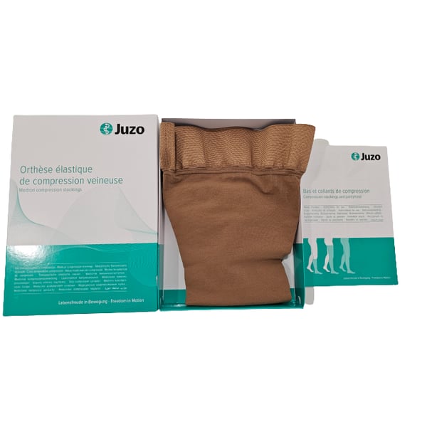 Juzo Fascin Meia AG2 Norm Bronz Fech T3,