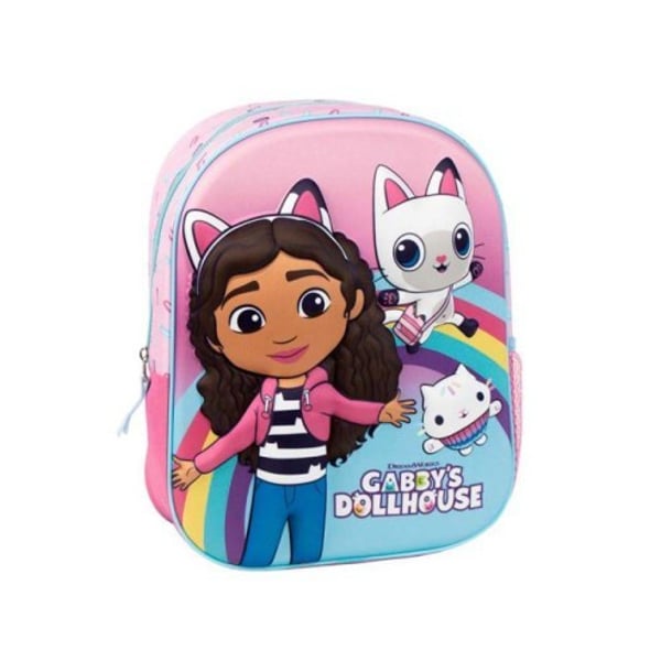 Mochila Infantil 3D Gabby's Dollhouse