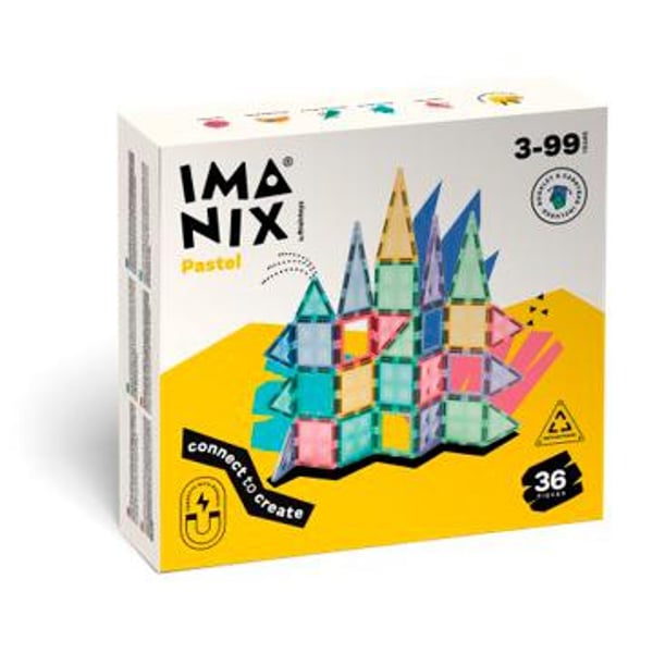 Braintoys - Imanix Classic Pastel 36 Peças