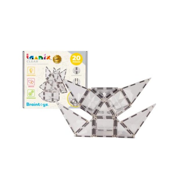 Braintoys - Imanix Transparente 20 Peças