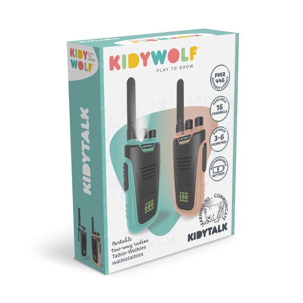 Kidywolf - Walkie Talkie Nude e Cinza