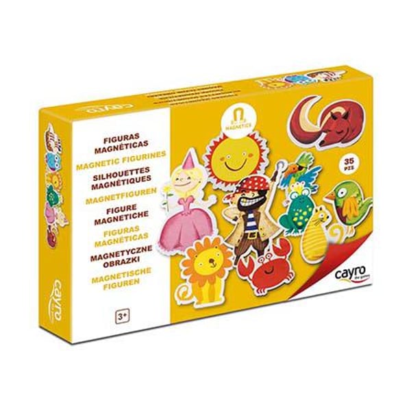 Cayro - Jogo Figuras Magneticas 36 Pcs (CAY.876)