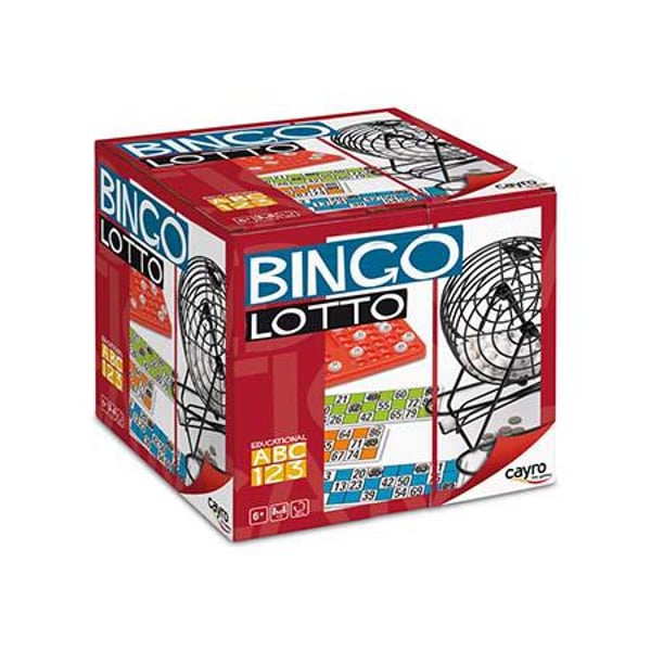 Cayro - Jogo de Bingo c/ Roda de Metal (CAY.300)