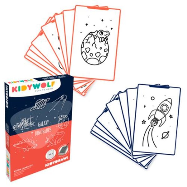 Kidywolf - Recarga para Kidydraw-Mini Galaxia