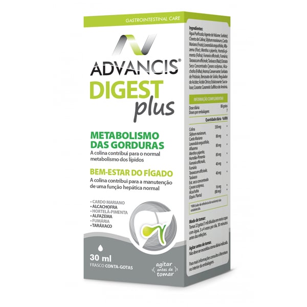 ADVANCIS DIGEST PLUS FRASCO CONTA-GOTAS 30 ML