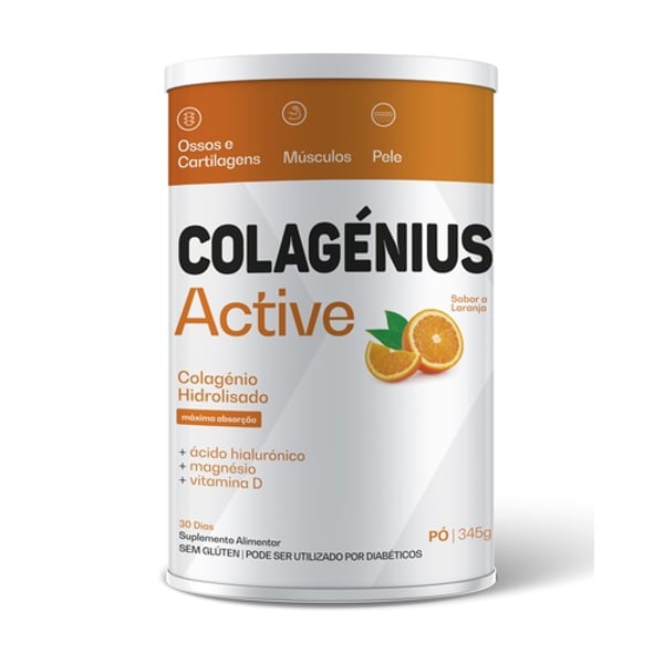 COLAGENIUS ACTIVE LARANJA 345g