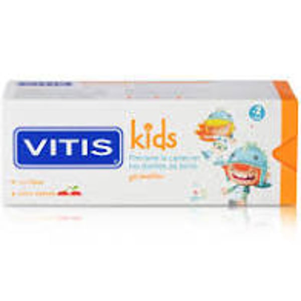 Vitis Kids Gel Dent Cereja 50 Ml