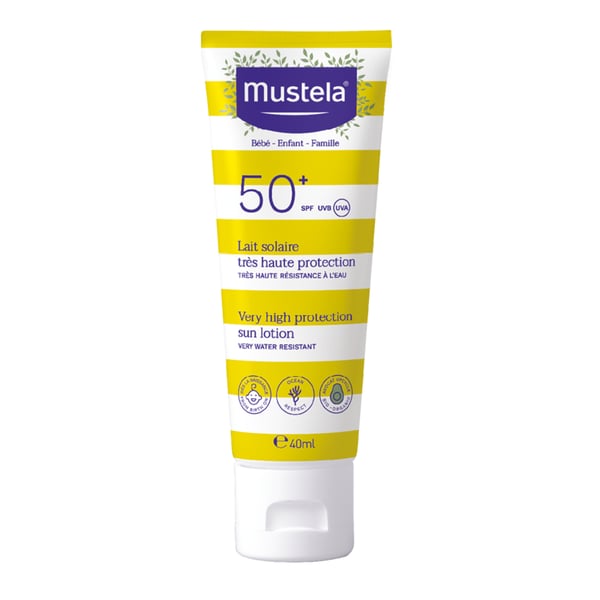 MUSTELA SOLAR LEITE SPF50+ PROTEÇÃO MUITO ELEVADA ROSTO (40ML)