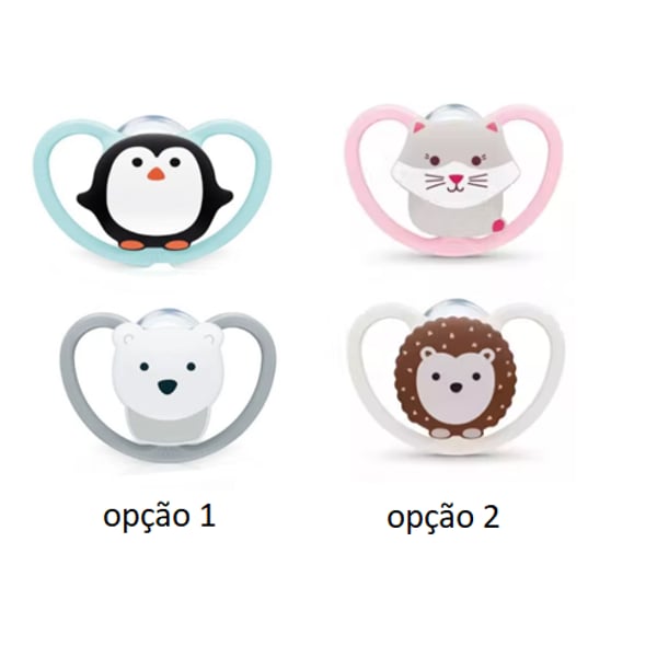 Nuk Space Chup Sil T1 0-6m X2