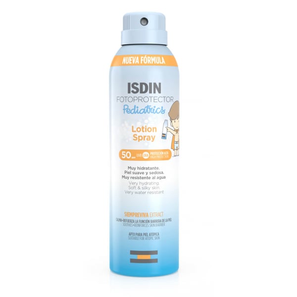 FOTOPROTECTOR ISDIN PEDIATRICS LOÇÃO SPRAY SPF5+ 250ML
