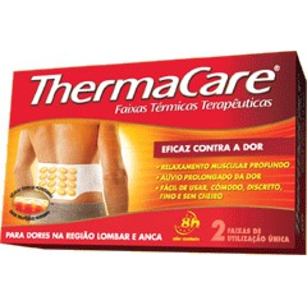 THERMACARE FAIXA TÉRMICA LOMBAR ANCA X4