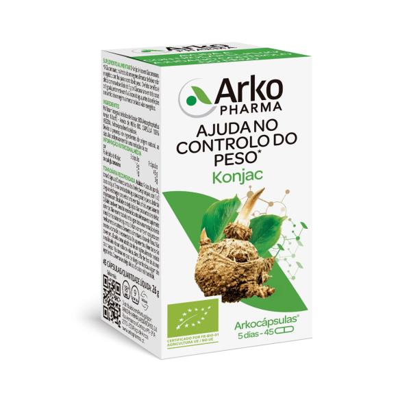 Arkocapsulas Konjac Glucomano Caps X45