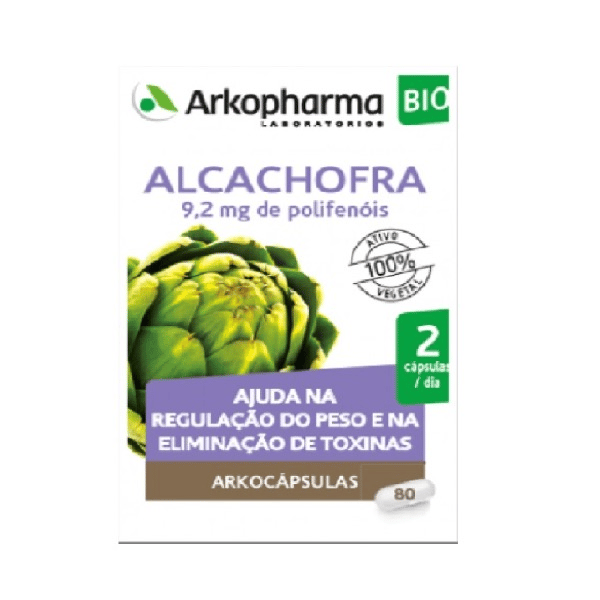 Arkopharma Alcachofra Bio Caps X80