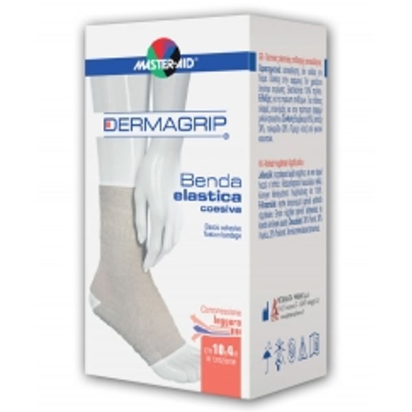M-Aid Dermagrip Lig Gaze Elast Ad 4mx10cm