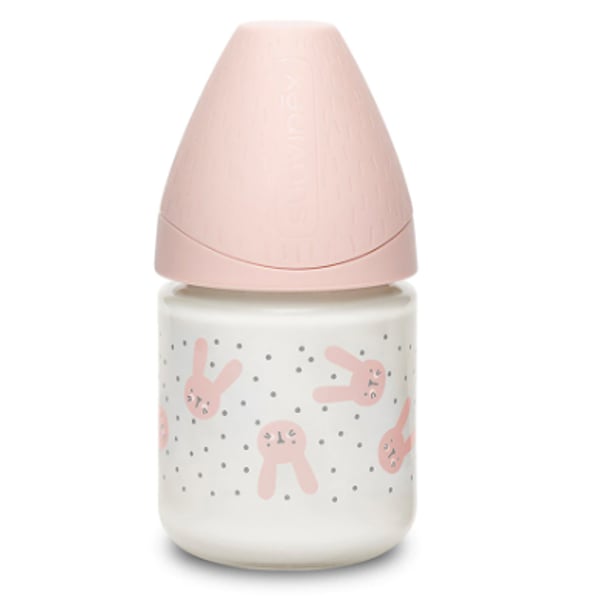 Suavinex Premium Bib Tet R 3P Sil 150Ml+0M