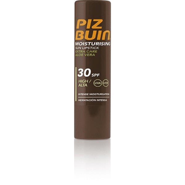 PIZ BUIN MOISTURISING STICK LABIAL SOLAR ALOE VERA FPS 30 4,9 G