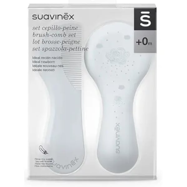 SUAVINEX ESCOVA BRANCA+PENTE +0M 296971