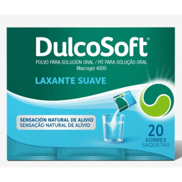Dulcosoft Po Sol Oral Saq 10 G X 20 pó sol oral saq