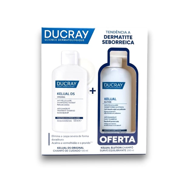 Ducray Kelual DS Ch 100Ml+Of Elution Ch