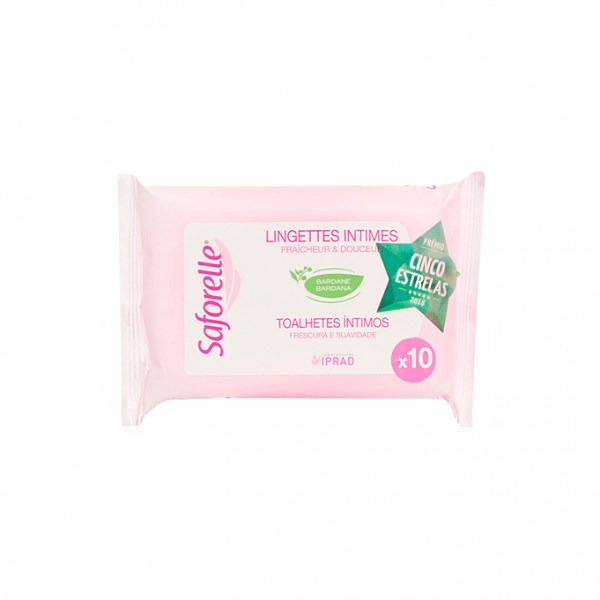 Saforelle Toalhete Intimo Fresc X10,