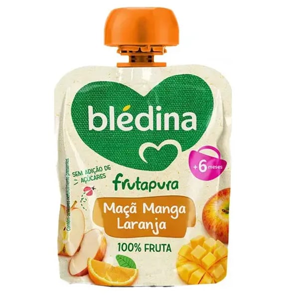 Bledina Frutapura Saq Mac Mang Lrj 85G+6M,