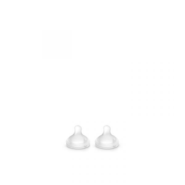 Suavinex Sx Pro Tetina Fisio Sil S 0M+ X2