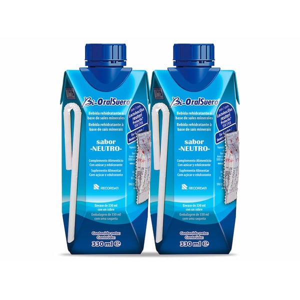 Bi-Oralsuero Neutro Sol Or 330Ml X2