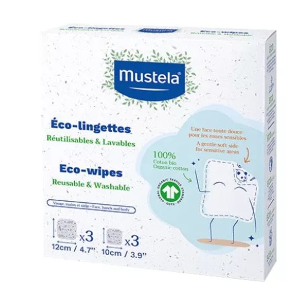 Mustela Bebe Toalh Eco Reut RefillX6