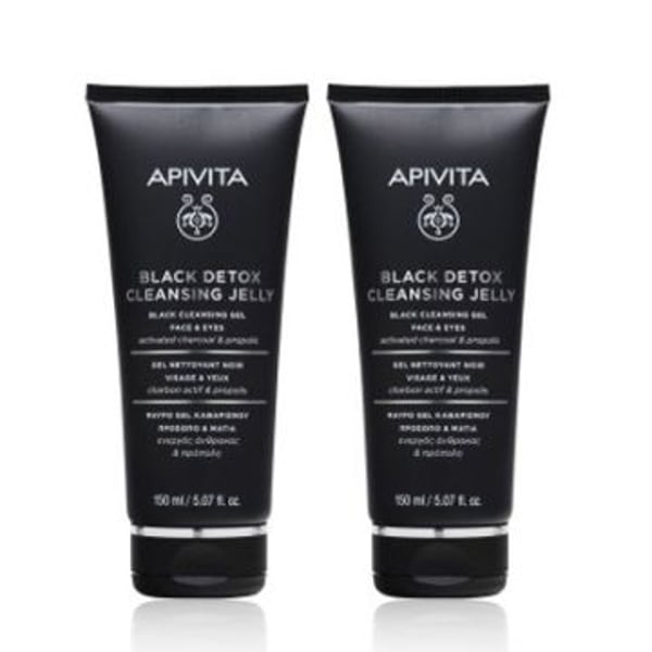 Apivita Gel Preto Limp 150ml X2 Pr Esp