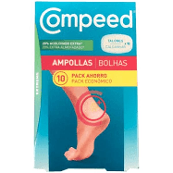 Compeed Pensos para bolhas extreme calcanhar 10 Unidades(s) Formato económico