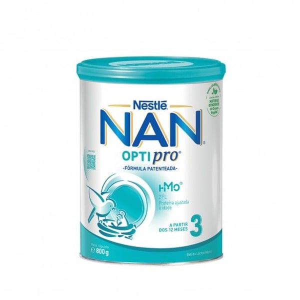 NAN Optipro 3 Leite Crescimen 12M+ 800g