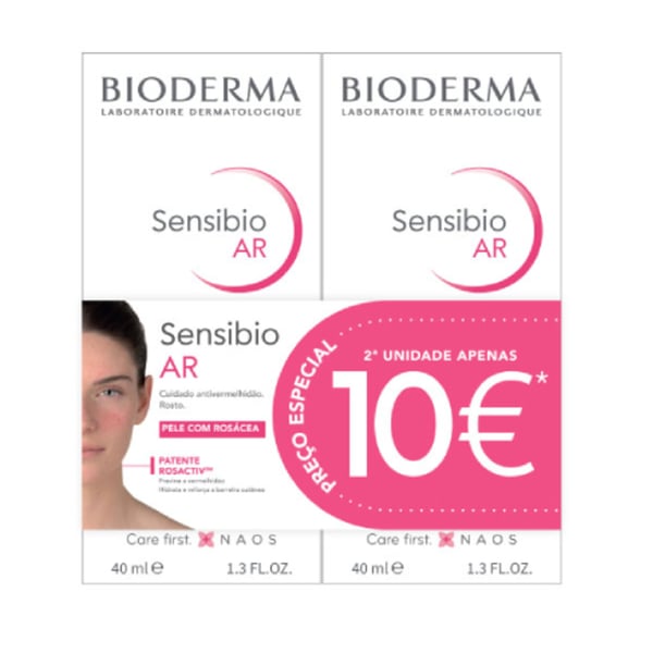 Sensibio Bioderma Ar Emulsão 40Ml x2