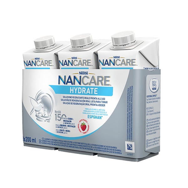 Nancare Hydrate Sol Rehidr Oral 200mlX3