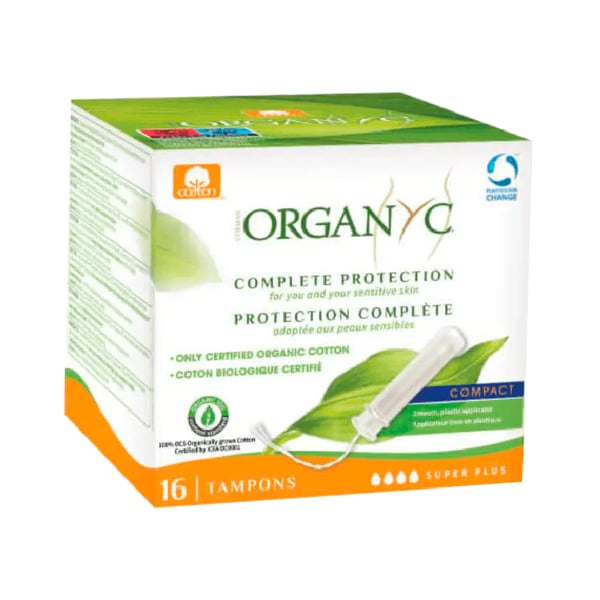 Organyc Tampão C/Aplic Super Plus X16,