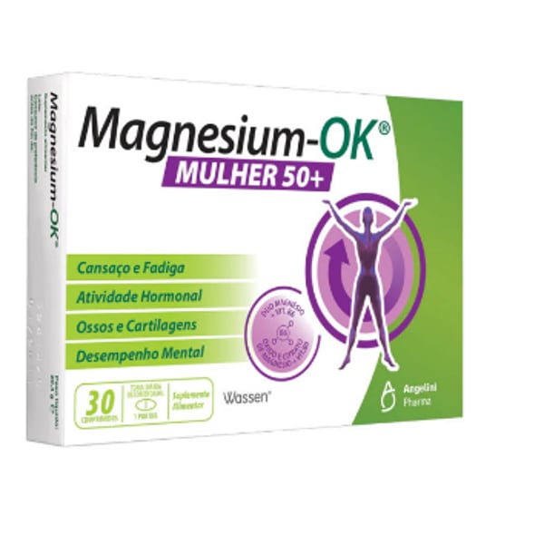 Magnesium-OK Mulher 50+ Comp X30