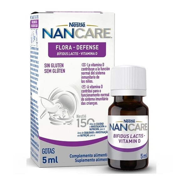 Nancare Flora-Defens BL-Vit D Gotas 5Ml