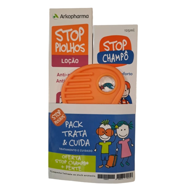 Stop Piolhos Pack Trata&Cuida Loc100+Ch
