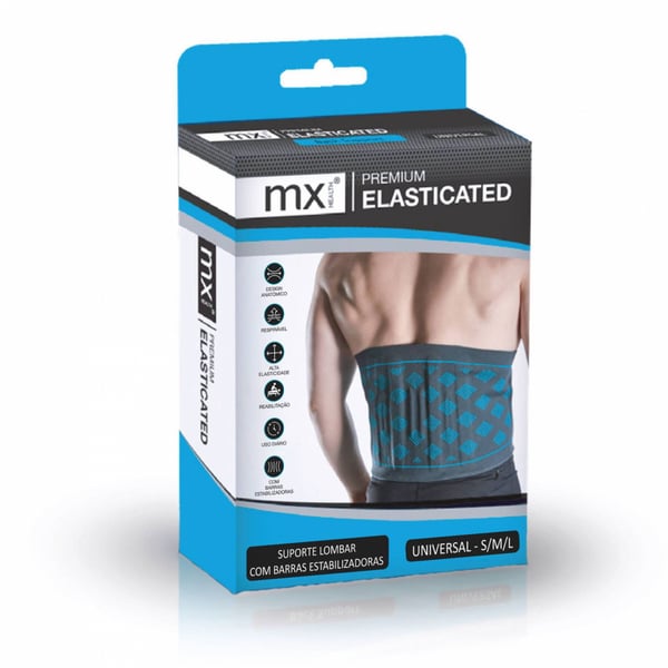 MX Health Sup Lombar c/Barras S/M/L