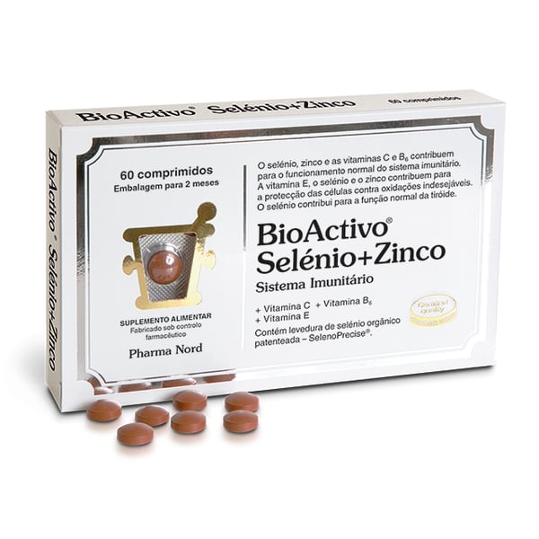 BIOACTIVO SELENIO+ZINCO COMPx60 x 60 COMPS