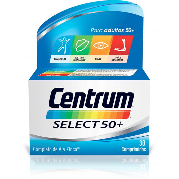 CENTRUM SELECT 50+ 30 COMPRIMIDOS
