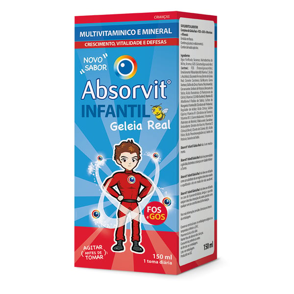 ABSORVIT INFANTIL XAROPE 150ML