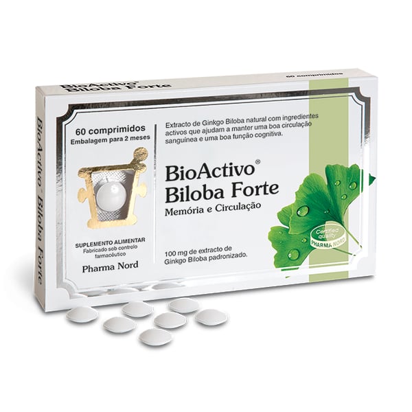 BIOACTIVO BILOBA FORTE100MG COMPX60