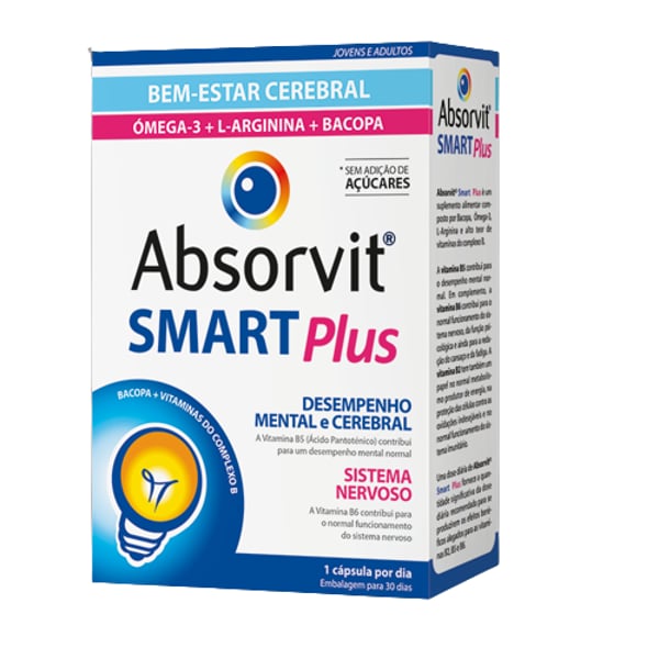 Absorvit Smart Pl Caps X 30 cáps(s)