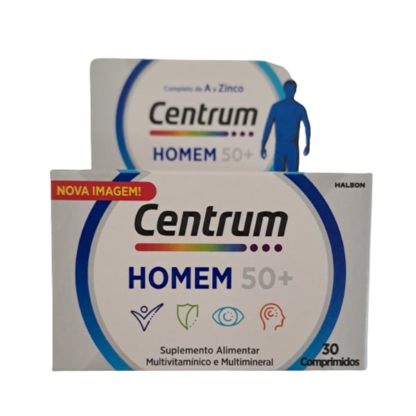 CENTRUM HOMEM 50+ 30 COMPRIMIDOS