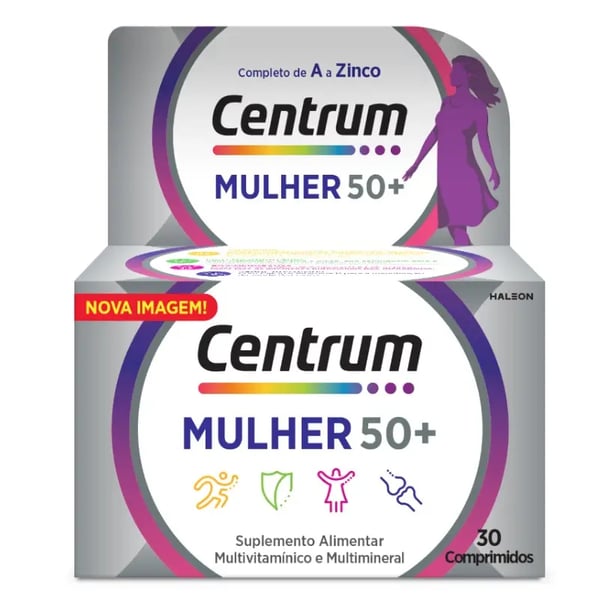 CENTRUM MULHER 50+ 30 COMPRIMIDOS