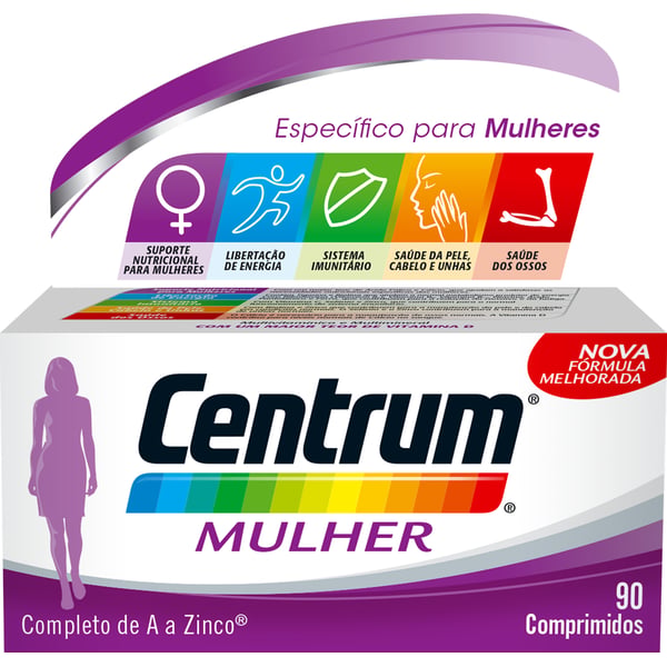 CENTRUM MULHER 90 COMPRIMIDOS