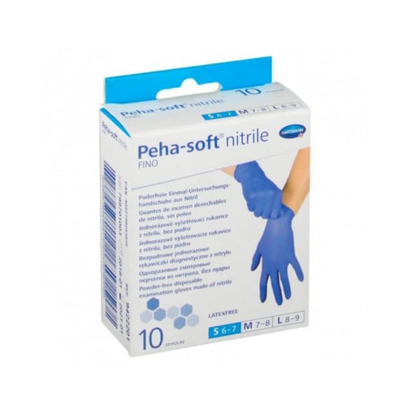 Peha Soft Luva Nitrile Fino TS X10,