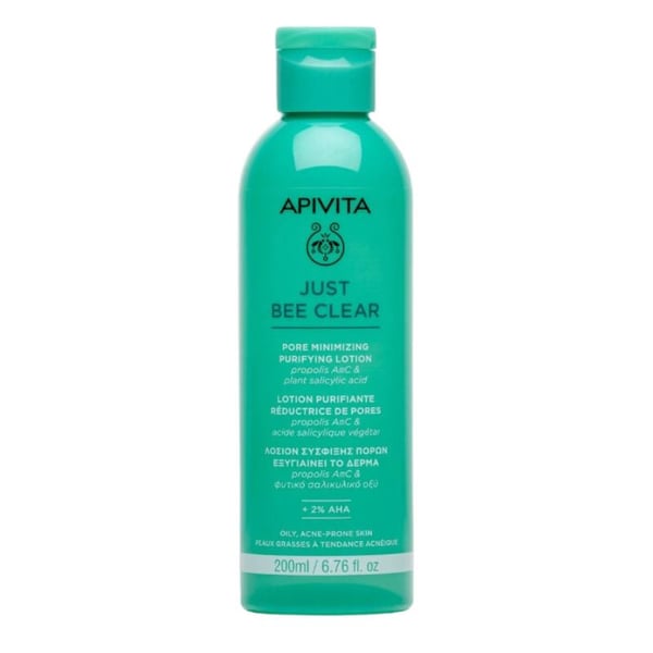 Apivita Just Bee Clear Loç Purif 200Ml,