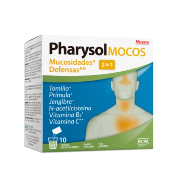 Pharysol Muco Saq Laranja 5GX10